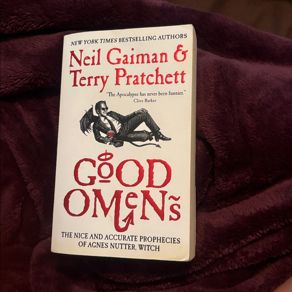 Good Omens Book by Neil Gaiman & Terry Pratchett